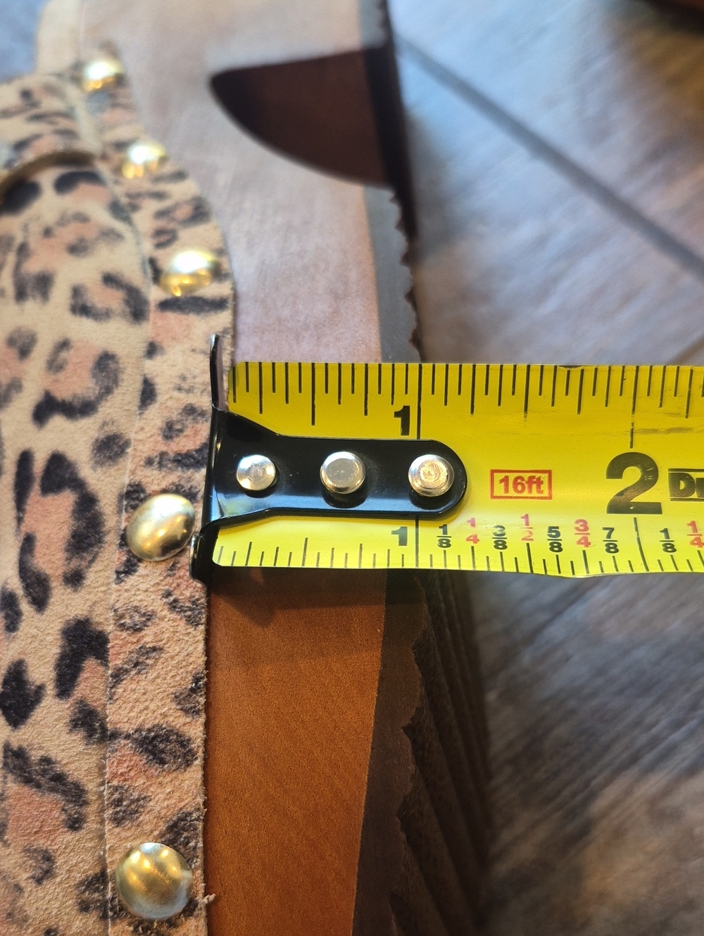 Dr. Scholl's Original Collection Joy Animal Print Stud Detail Platform Clogs, 8 - Picture 14 of 16